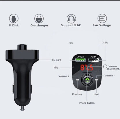 Multifunction Wireless Car MP3 Player