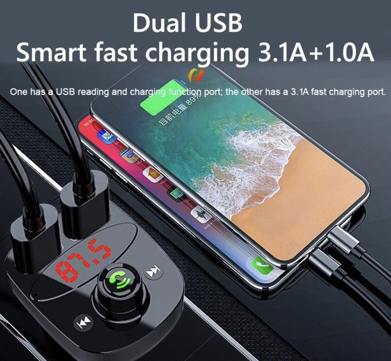 Multifunction Wireless Car MP3 Player